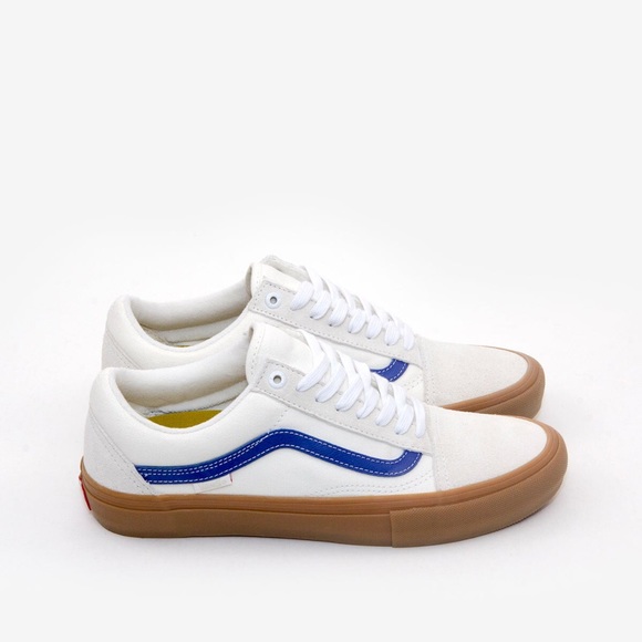 Vans Old Skool Pro Marshmallow Blue Gum - Picture 2 of 4